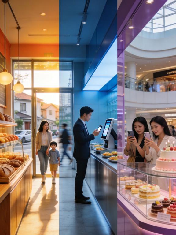 烘焙店选址怎么选才不踩坑？3种门店模式解决流量难题