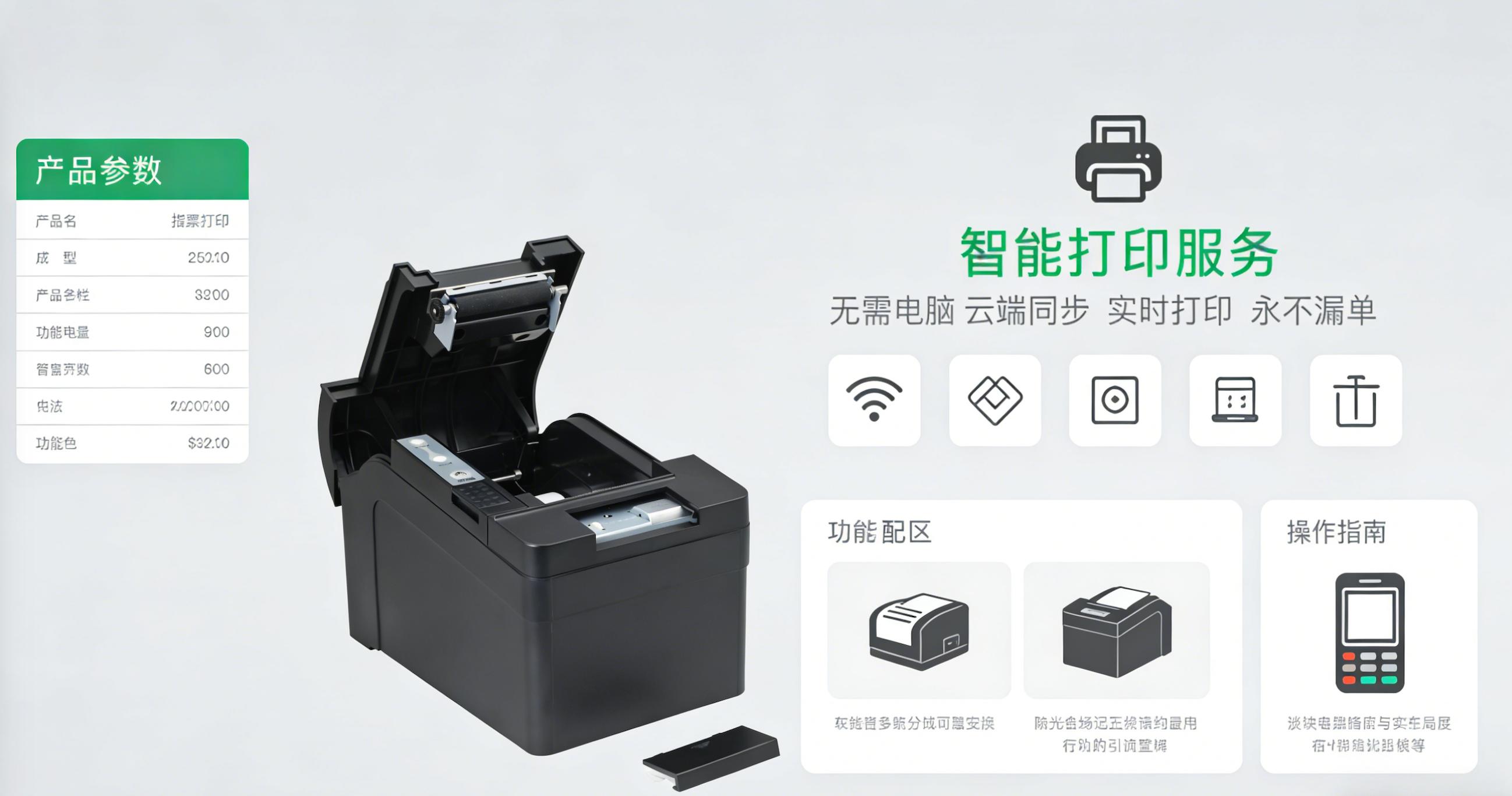 零售智能打印 - 门店小票价签系统