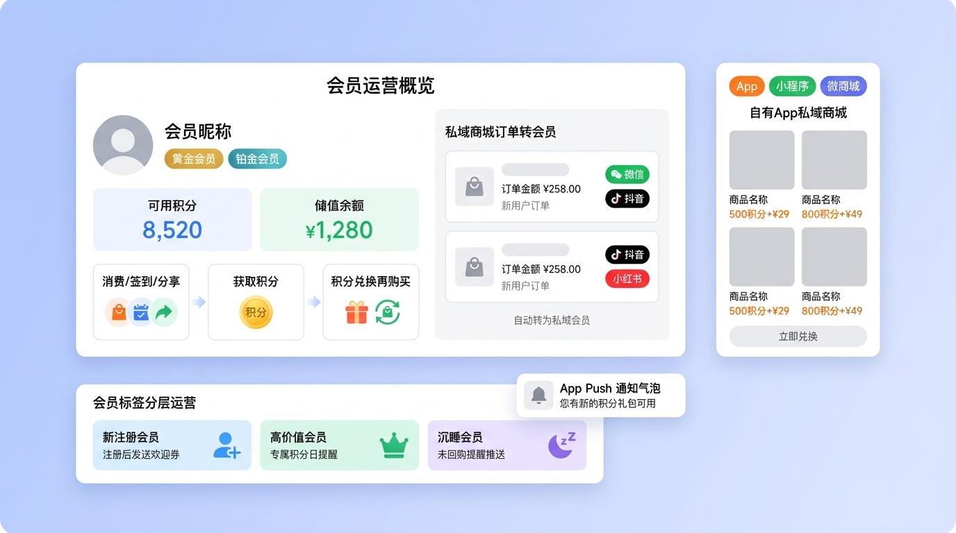 商城APP开发 - 自有商城提升复购
